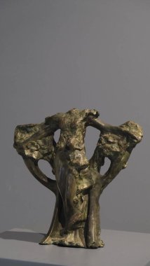 Müzede sergilenen heykeller