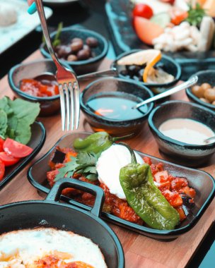 zengin ve leziz Türk Kahvaltı