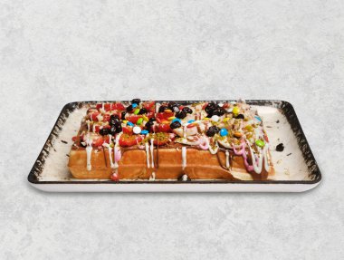 Bardakta tatlı, fincanda kek.