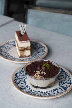 Masada lezzetli bir pasta var.