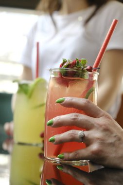 Taze organik limonata..