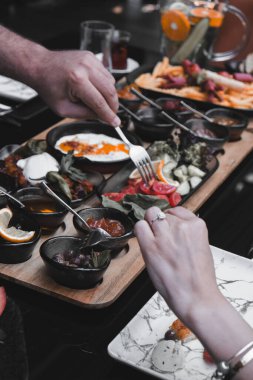 zengin ve leziz Türk Kahvaltı