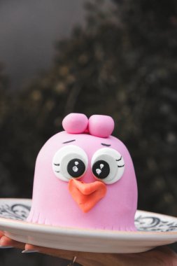 Masada lezzetli bir pasta var.