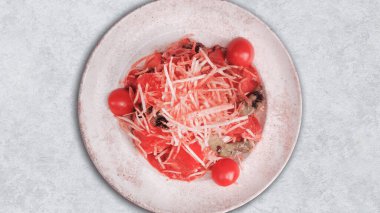 Masada nefis et yemeği. 