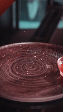 Biraz sebzeli somon pişirdim.