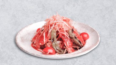 Masada nefis et yemeği. 