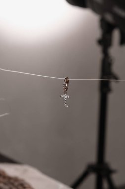 El yapımı değerli mücevherler. Kadınlar için bijouterie ve mücevher altın ve elmaslar