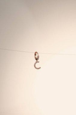 Gümüş, altın, elmas, değerli taşlar gibi şık mücevherler..