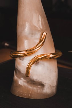 Gümüş, altın, elmas, değerli taşlar gibi şık mücevherler..