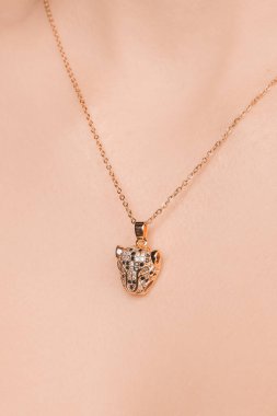 Gümüş, altın, elmas, değerli taşlar gibi şık mücevherler..