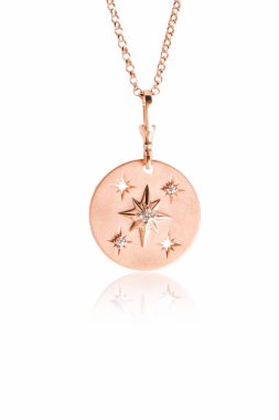 Gümüş, altın, elmas, değerli taşlar gibi şık mücevherler..