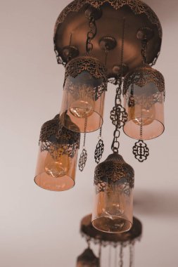 Modern oturma odasının içi.