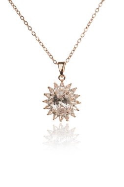 Şık ve Zarif Altın Elmas Mücevherler