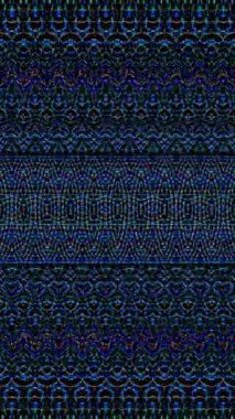 3D animasyon dikey güzel video rengi mavi soyut parlak ışık enerjisi 4K düz çizgi dalgaları siyah arkaplan üzerinde parıldayan ışık etkisi