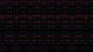 3D soyut parlak çizgiler, dalga, renkli, siyah arkaplan