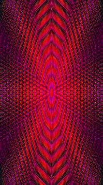 3D soyut parlak çizgiler, dalga, renkli, siyah arkaplan