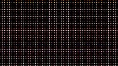 3D soyut parlak çizgiler, dalga, renkli, siyah arkaplan