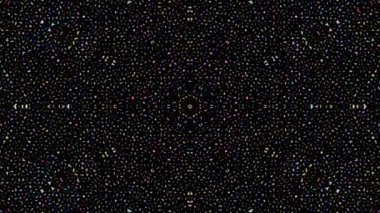 soyut çizgiler merkezde parlayan renkli ışık, siyah arkaplan