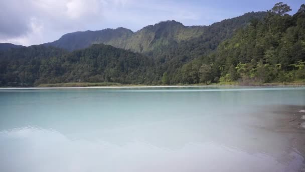 Paisajes Naturales Montañas Panoramas Lago Talaga Bodas Atracciones Turísticas Naturales — Vídeo de stock