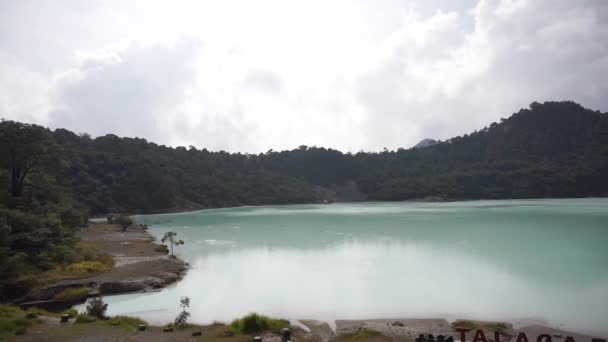 Hermosos Paisajes Naturales Montañas Panoramas Lago Talaga Bodas Atracciones Turísticas — Vídeos de Stock