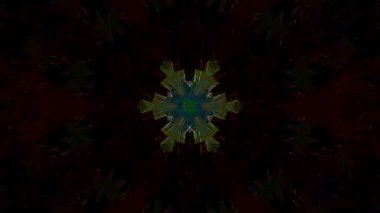 soyut çizgiler merkezde parlayan renkli ışık, siyah arkaplan