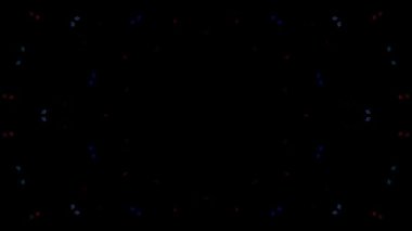 soyut çizgiler merkezde parlayan renkli ışık, siyah arkaplan