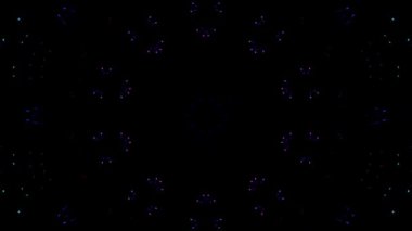 soyut çizgiler merkezde parlayan renkli ışık, siyah arkaplan