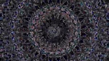 soyut çizgiler merkezde parlayan renkli ışık, siyah arkaplan