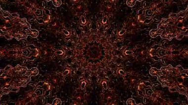 Soyut arka plan hareket eden çizgiler ve parlayan ışık noktaları. Çemberlerle canlandırma