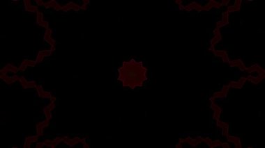 soyut çizgiler merkezde parlayan renkli ışık, siyah arkaplan