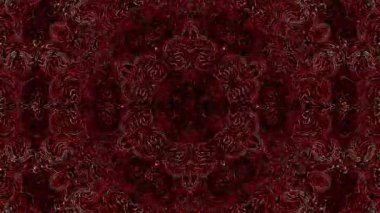 soyut çizgiler merkezde parlayan renkli ışık, siyah arkaplan