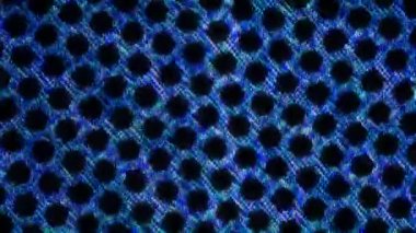 3D soyut parlak çizgiler, dalga, renkli, siyah arkaplan