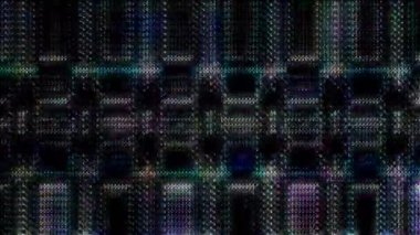 3D soyut parlak çizgiler, dalga, renkli, siyah arkaplan