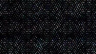 3D soyut parlak çizgiler, dalga, renkli, siyah arkaplan