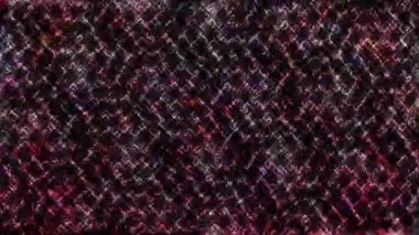 3D soyut parlak çizgiler, dalga, renkli, siyah arkaplan