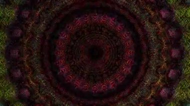 Soyut arka plan hareket eden çizgiler ve parlayan ışık noktaları. Çemberlerle canlandırma