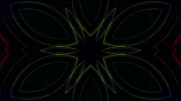 Abstrakte Bakgrunnsstriper Som Beveger Seg Bakgrunnen Blinker Med Skinnende Lyspunkter – stockvideo