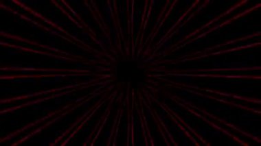 3D animation vertical beautiful video colorful abstract bright light energy 4K of smooth lines waves glittering light effect on black background