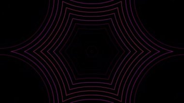 soyut çizgiler merkezde parlayan renkli ışık, siyah arkaplan