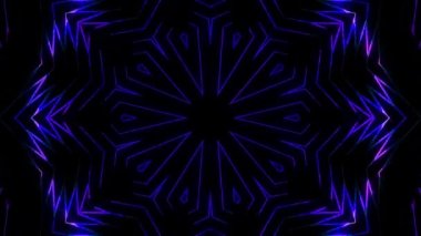 Siyah arkaplandaki renkli çizgilerle ince hareketleri düzenleyen, parıldayan, parlak güzel videolar.