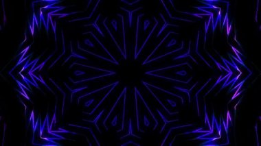 Siyah arkaplandaki renkli çizgilerle ince hareketleri düzenleyen, parıldayan, parlak güzel videolar.