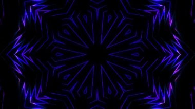 Siyah arkaplandaki renkli çizgilerle ince hareketleri düzenleyen, parıldayan, parlak güzel videolar.