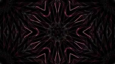 Siyah arkaplandaki renkli çizgilerle ince hareketleri düzenleyen, parıldayan, parlak güzel videolar.