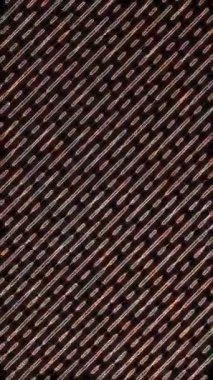 3D animasyon dikey video parıldayan güzel rengarenk çizgiler parlak ışık enerjisi 4K çizgiler pürüzsüz dalgalar parıldayan ışık efekti, siyah arkaplan