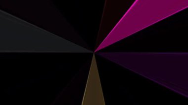 soyut çizgiler merkezde parlayan renkli ışık, siyah arkaplan