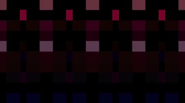 3D soyut parlak çizgiler, dalga, renkli, siyah arkaplan