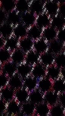 3D animasyon dikey video parıldayan güzel rengarenk çizgiler parlak ışık enerjisi 4K çizgiler pürüzsüz dalgalar parıldayan ışık efekti, siyah arkaplan