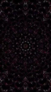 Soyut arka plan hareket eden çizgiler ve parlayan ışık noktaları. Çemberlerle canlandırma