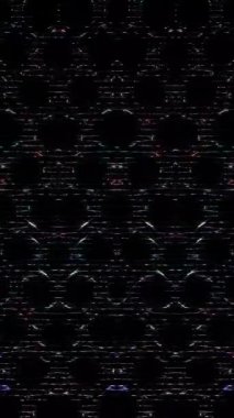 soyut çizgiler merkezde parlayan renkli ışık, siyah arkaplan