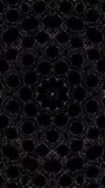 soyut çizgiler merkezde parlayan renkli ışık, siyah arkaplan